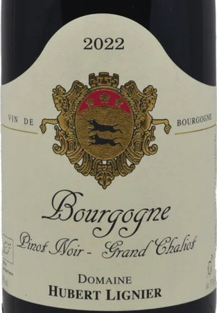 Domaine Hubert Lignier Bourgogne Rouge Grand Chaliot 2022